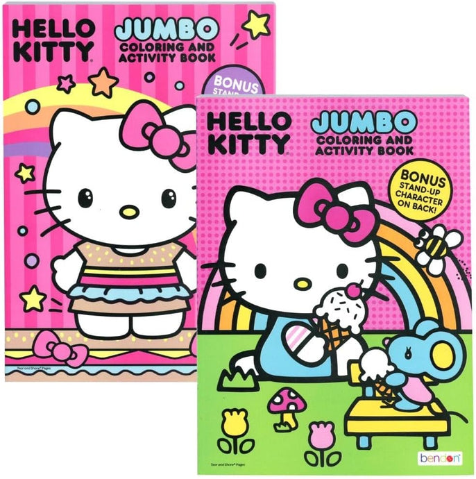 Hello Kitty Jumbo Coloring and Activity Book