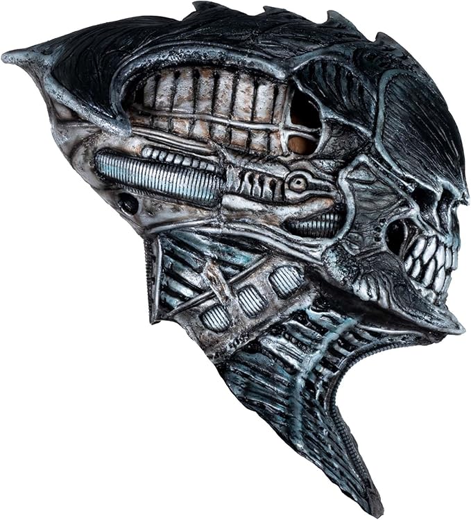 Cargue la imagen en el visor de la galería, Ghoulish Necro Sentinel - Grey Alien Adult Costume Mask
