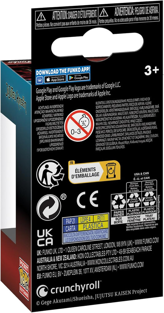 Funko POP Keychain! Animation: Jujutsu Kaisen - Characters Vinyl Figure