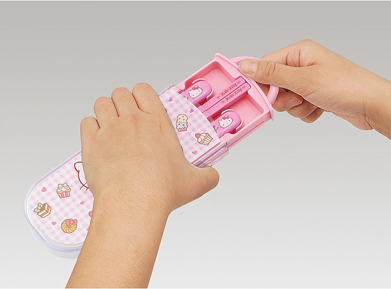 Cargue la imagen en el visor de la galería, Clever Idiots Inc. Hello Kitty Utensil Set
