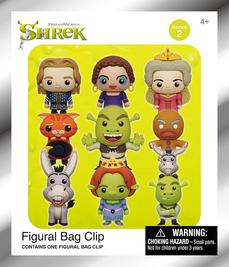 Chargez l&#39;image dans la visionneuse de la galerie, Monogram Universal Shrek - Series 2 Characters 1pc 3D Figure Bag Clip Blind Bag
