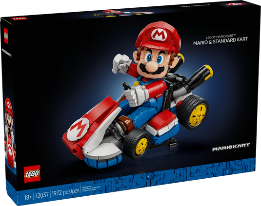 Lego: Mario Kart -  Figure Mario & Standard Kart Figure