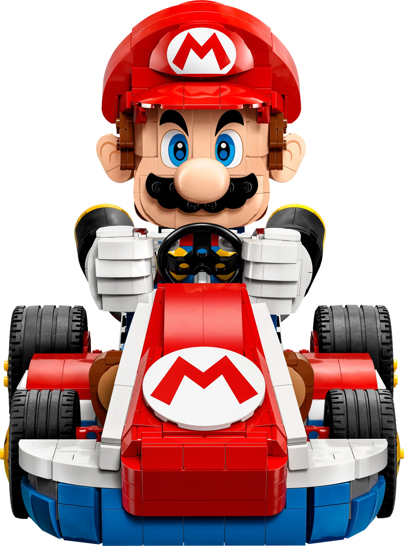 Chargez l&#39;image dans la visionneuse de la galerie, Lego: Mario Kart -  Figure Mario &amp; Standard Kart Figure
