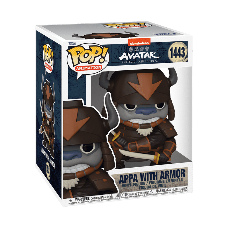 Funko POP! Animation: Avatar - The Last Airbender - Supper Appa With Armor Vinyl Figure T+