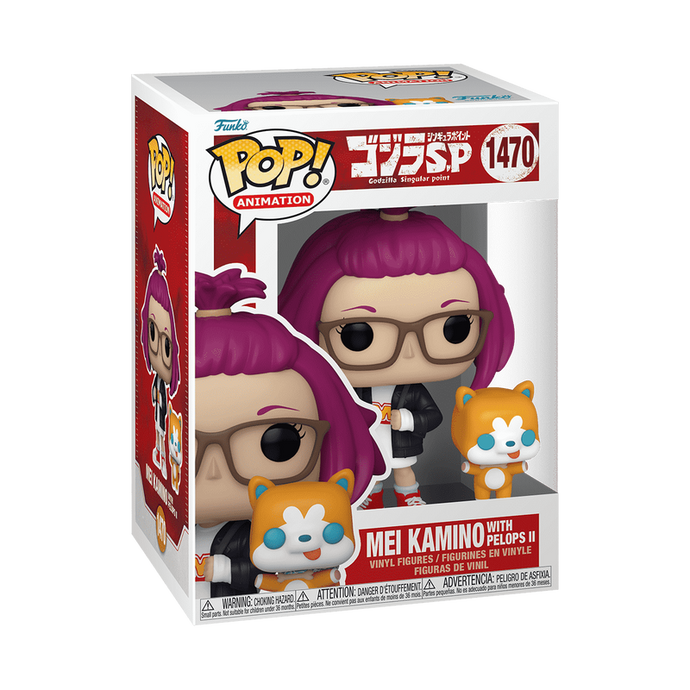 Funko POP! Animation: Godzilla Singular Point - Mei Kamino With Pelops II Vinyl Figure