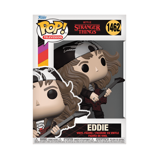 Funko POP! TV: Stranger Things Season 4 - Eddie With Guitar Vinyl Figure