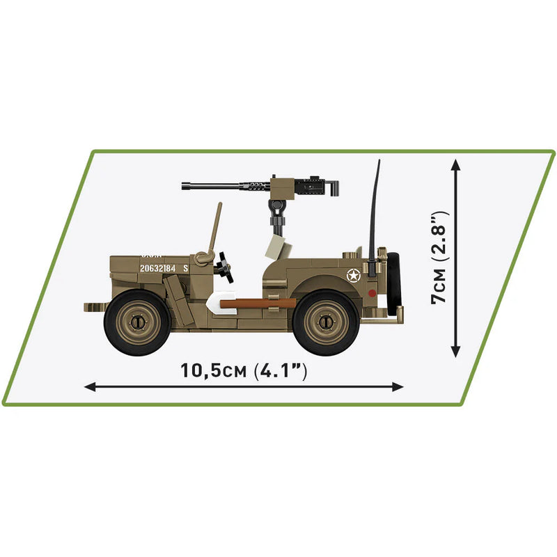 Load image into Gallery viewer, Cobi Historical Collection World War II - Jeep Willys MB Vehicle Brick Toy
