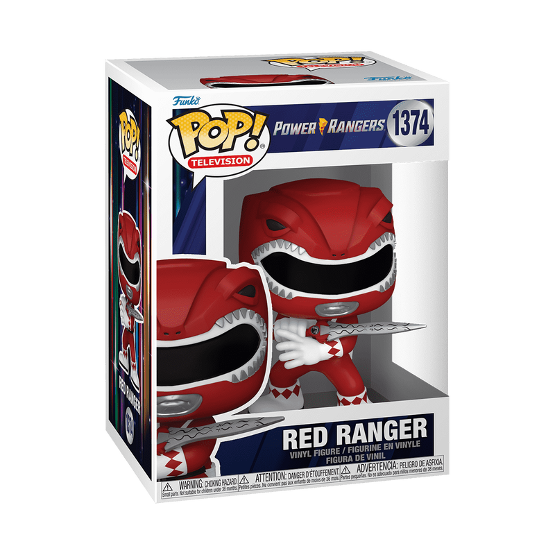 Load image into Gallery viewer, Funko POP! TV: Power Rangers - Mighty Morphin (Red Ranger) Vinyl Figure
