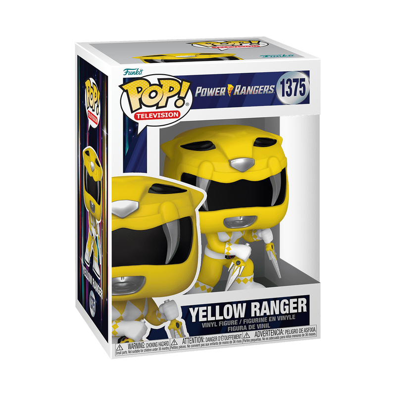 Load image into Gallery viewer, Funko POP! TV: Power Rangers - Mighty Morphin (Yellow Ranger) Vinyl Figure
