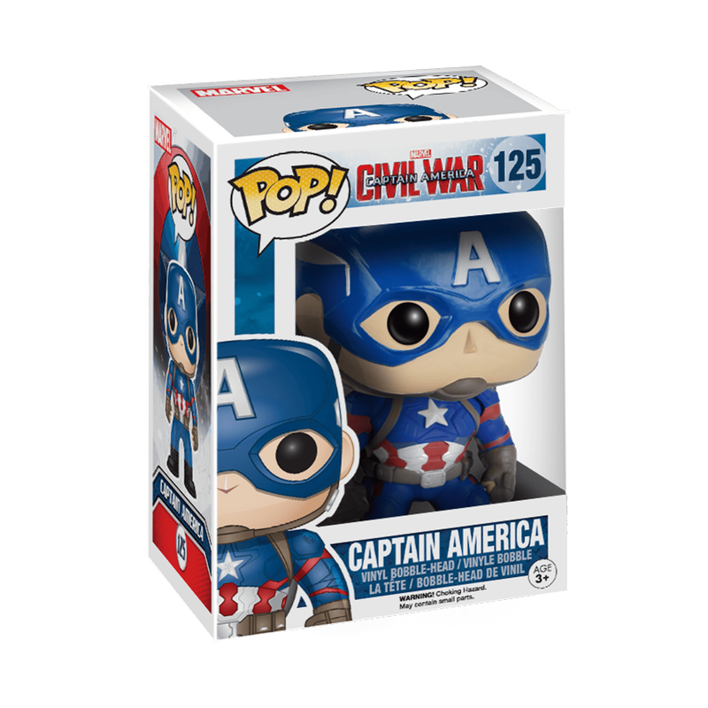 Load image into Gallery viewer, Funko POP! Marvel: Captain America 3 Civil War - Captain America - Kryptonite Character Store
