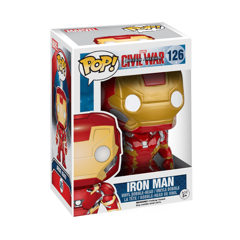 Funko POP! Marvel: Captain America 3 Civil War - Iron Man