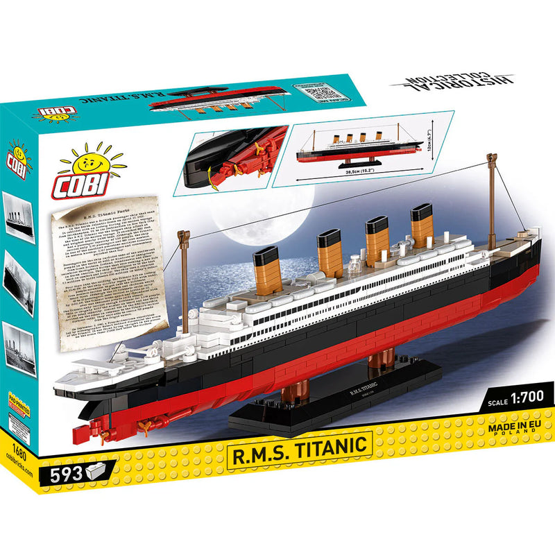 Load image into Gallery viewer, Cobi Historical Collection - R.M.S Titanic Ocean Liner Brick Toy
