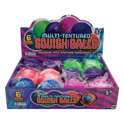 Multi Textured Squishy Balls - Mystery 1Pc Sensory Fidget Toy