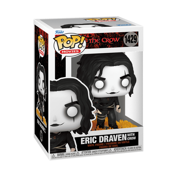 Funko POP! Movie: Eric Draven With The Crow Vinyl Figure