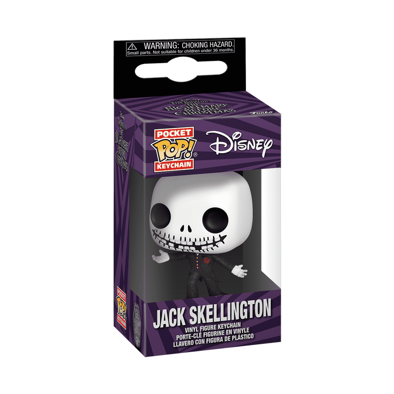 Load image into Gallery viewer, Funko POP! Keychain Disney: The Nightmare Before Christmas - Jack Skellington In Formal Suit Vinyl Figure
