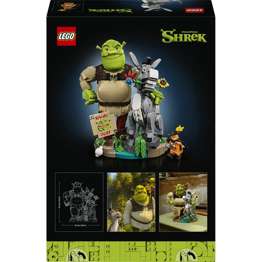 LEGO DreamWorks Shrek - Donkey & Puss in Boots Building Toy Figure