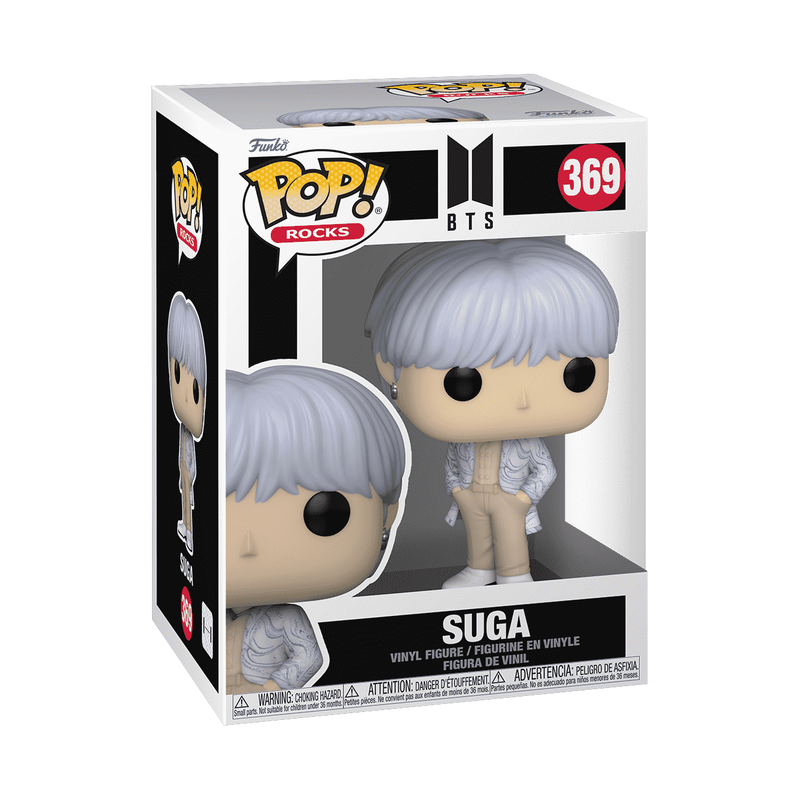 Chargez l&#39;image dans la visionneuse de la galerie, Funko POP! Rocks: BTS - Suga (Proof) Vinyl Figure
