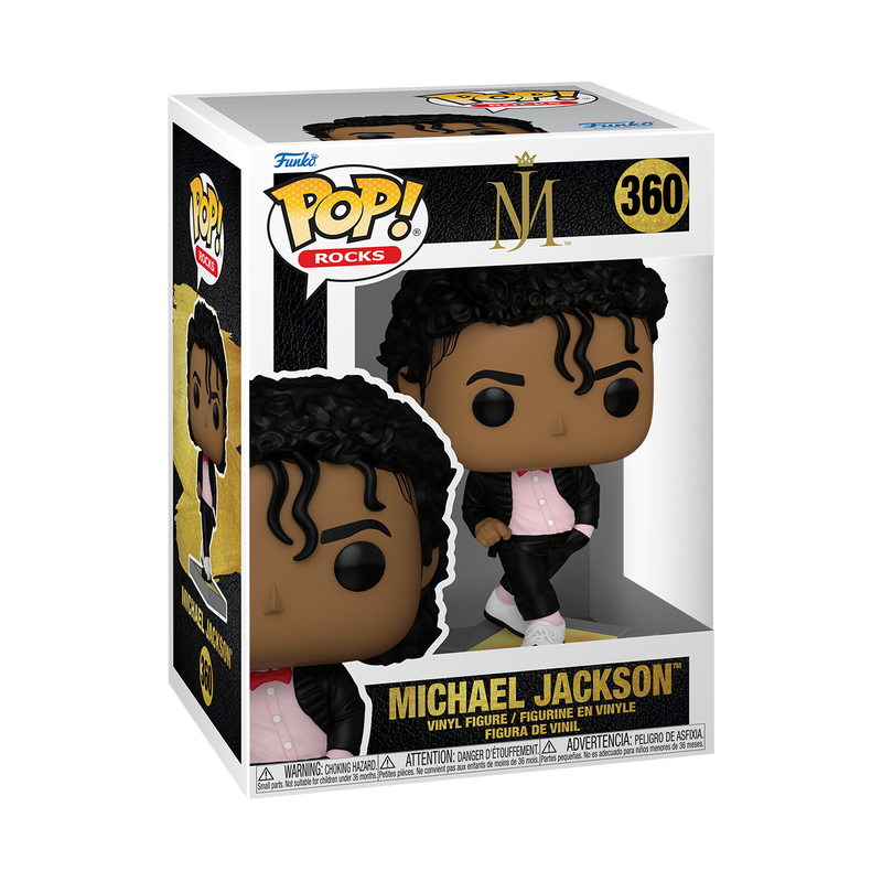 Chargez l&#39;image dans la visionneuse de la galerie, Funko POP! Rocks Michael Jackson - Billie Jean Vinyl Figure
