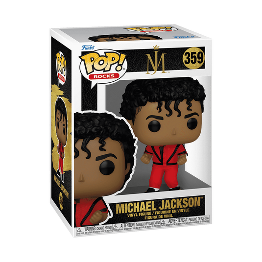 Funko POP! Rocks Michael Jackson - Michael Jackson (Thriller) Vinyl Figure