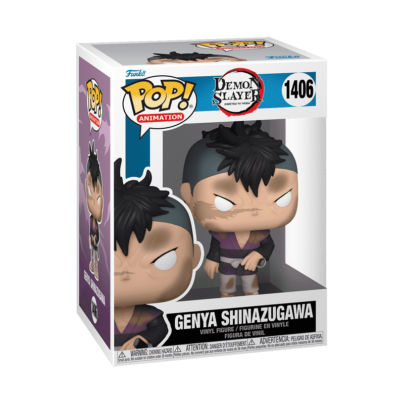 Load image into Gallery viewer, Funko POP! Animation: Demon Slayer - Genya Shinazugawa Vinyl Figure
