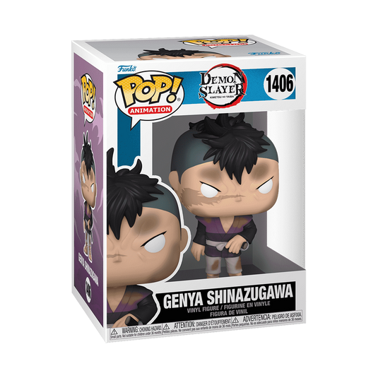 Funko POP! Animation: Demon Slayer - Genya Shinazugawa Vinyl Figure