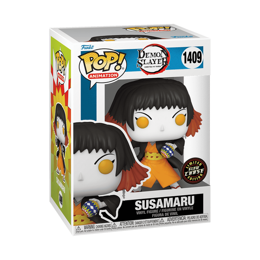 Funko POP! Animation: Demon Slayer - Susamaru W/Chase  Vinyl Figure