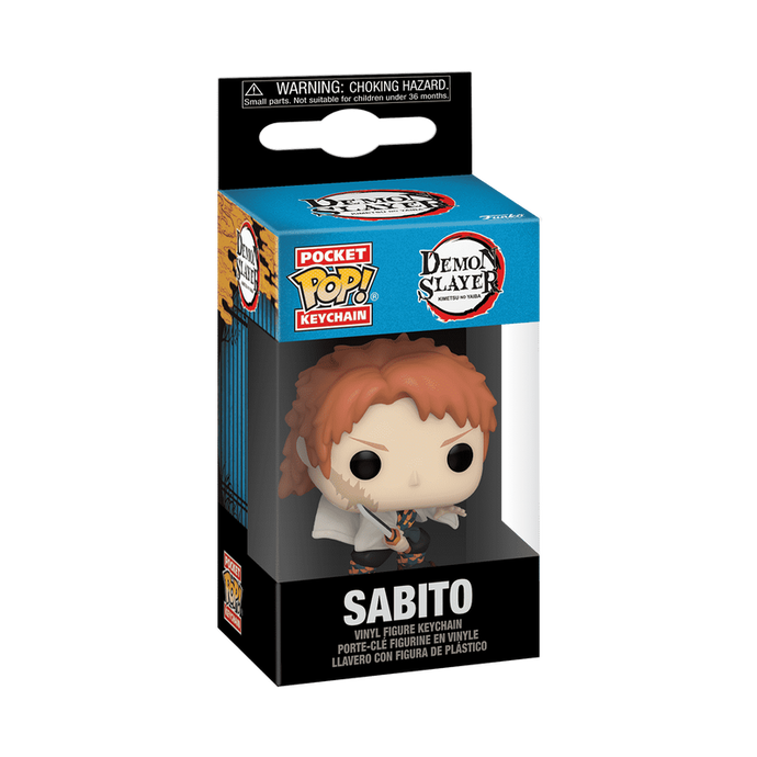 Funko POP! Keychain Animation: Demon Slayer - Sabito (No Mask) Vinyl Figure