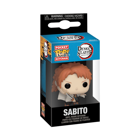 Funko POP! Keychain Animation: Demon Slayer - Sabito (No Mask) Vinyl Figure