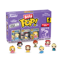 Funko Bitty POP!: Princesas Disney -Paquete de 4 figuras de vinilo Serie 3