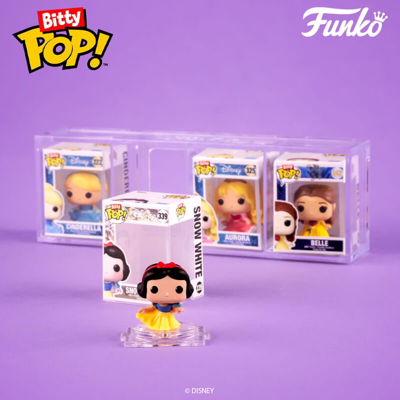 Funko Bitty POP! : Princesses Disney - Lot de 4 figurines en vinyle série 3