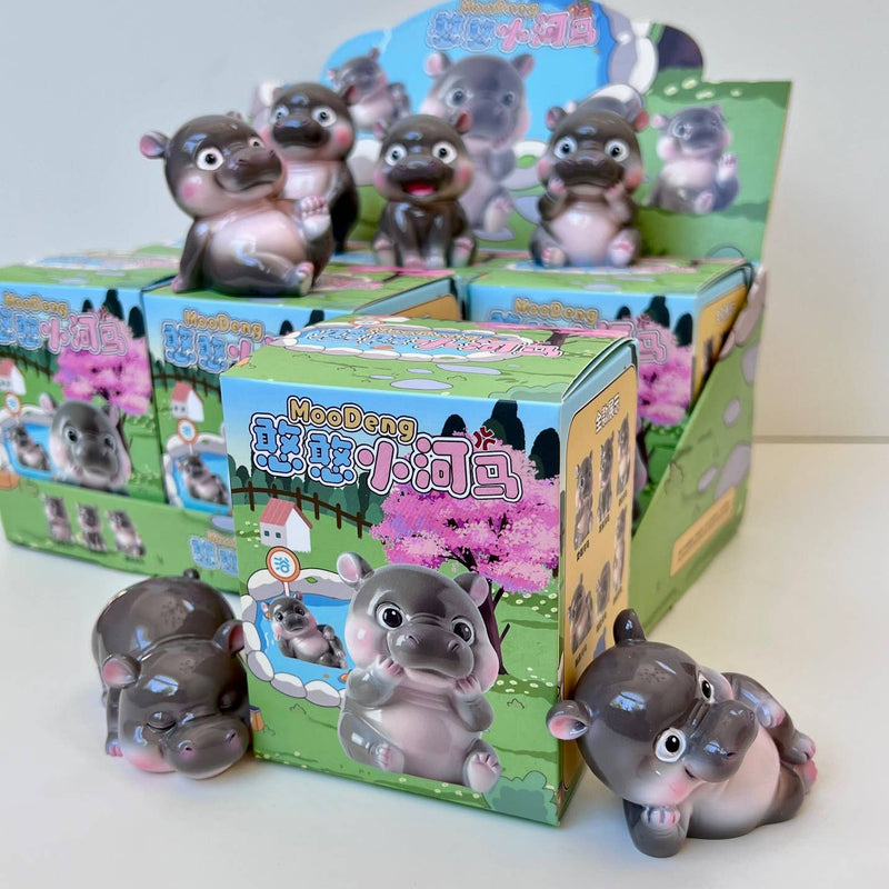 Chargez l'image dans la visionneuse de la galerie, BCmini - Moo Deng Hippo 1 Pc Blind Box
