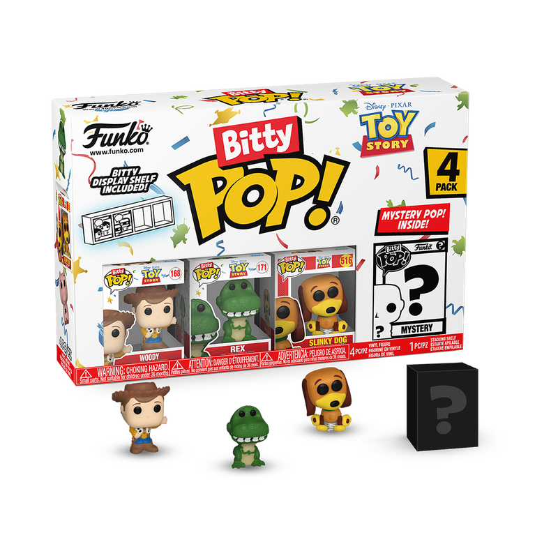 Funko Bitty POP!: Disney Pixar - Toy Story -4 Pack Series 3 vinyl Figure