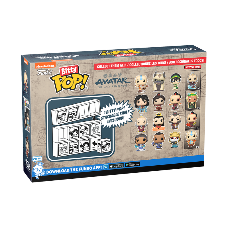 Funko Bitty POP! Avatar: the Last Airbender™ -  4-Pack Serie 1