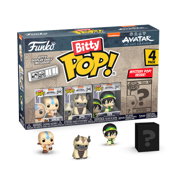 Funko Bitty POP! Avatar: the Last Airbender™ -  4-Pack Serie 1