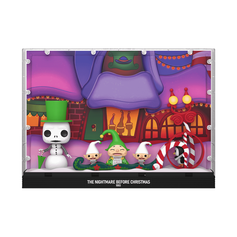 Chargez l&#39;image dans la visionneuse de la galerie, Funko Pop! Moments Deluxe: The Nightmare Before Christmas - Snowman Jack &amp; Carolers Vinyl Figure
