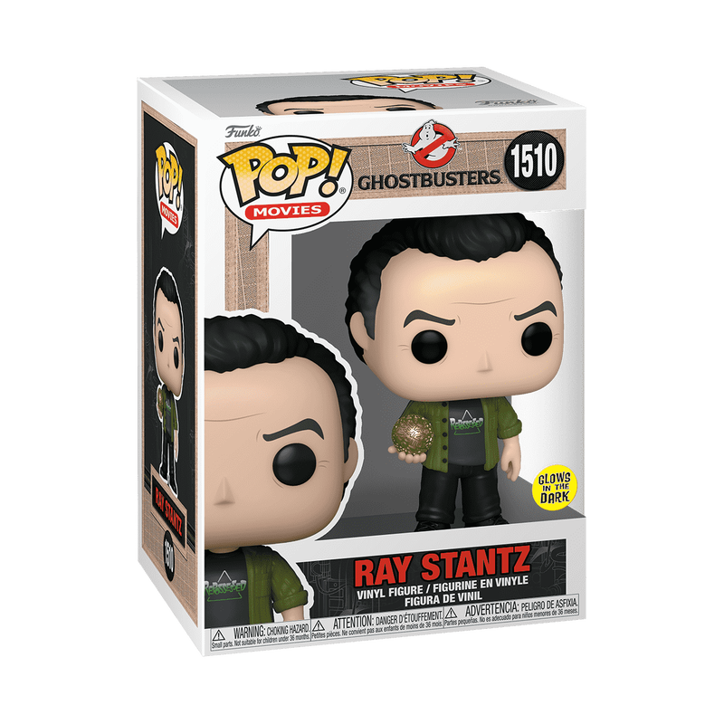 Cargue la imagen en el visor de la galería, Funko Pop! Movies: Ghostbusters: Ray Stantz With Golden Orb Glow In the Dark Vinyl Figure
