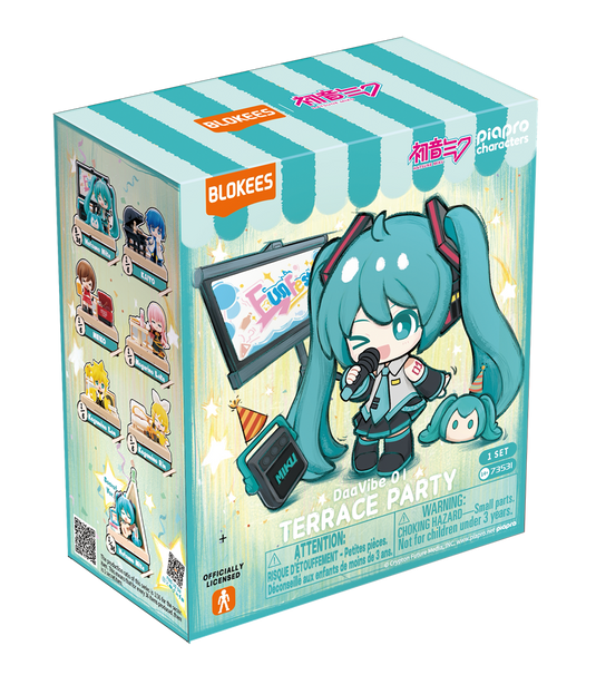 Blokees: Hatsune Miku - VB01 Terrace Party Brick Toy Blind Box