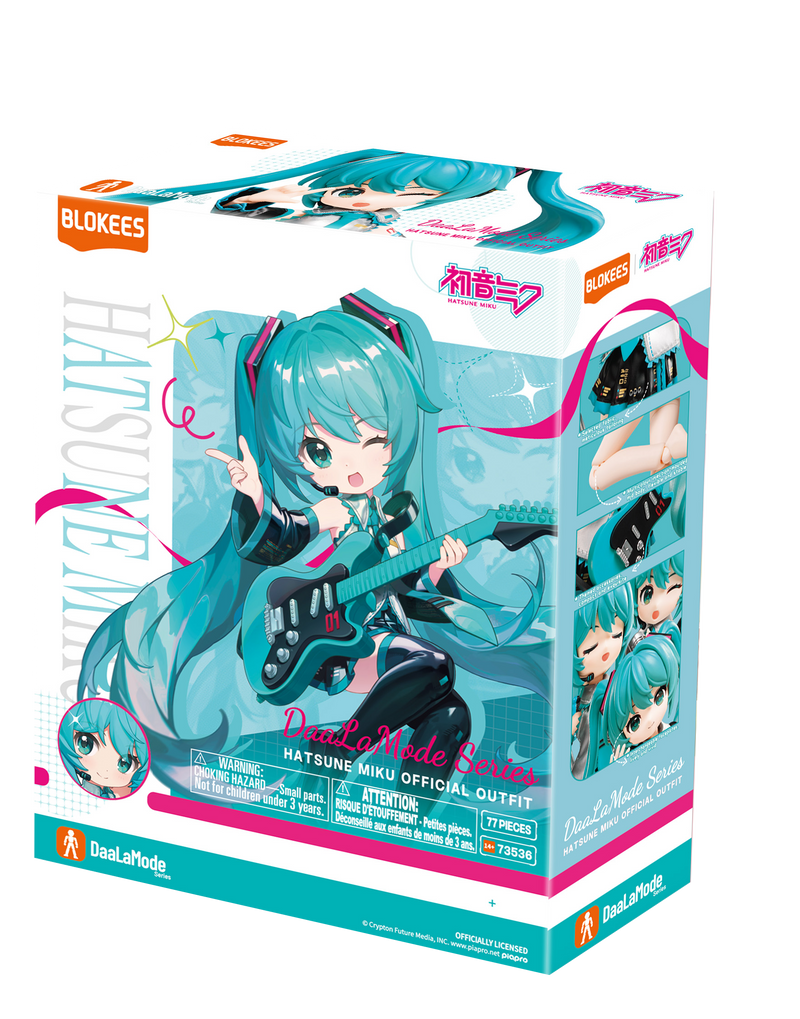 Load image into Gallery viewer, Blokees: Hatsune Miku - Serendipity Edition Official Outfit Brick Toy
