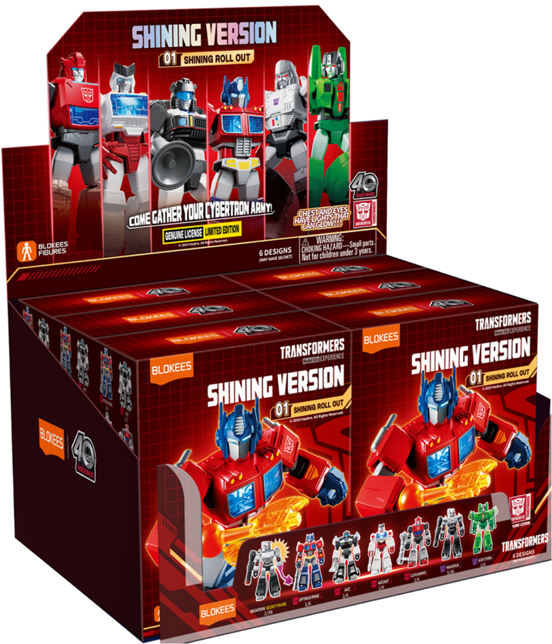 Load image into Gallery viewer, Blokees: Transformers Shinning Version - Roll Out Characters Brick Toy
