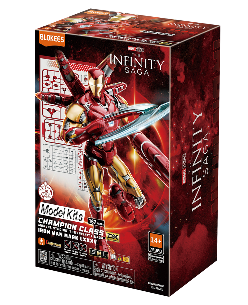 Chargez l'image dans la visionneuse de la galerie, Blokees: Marvel The Infinity Saga - Iron Man MK85 EX Brick Toy
