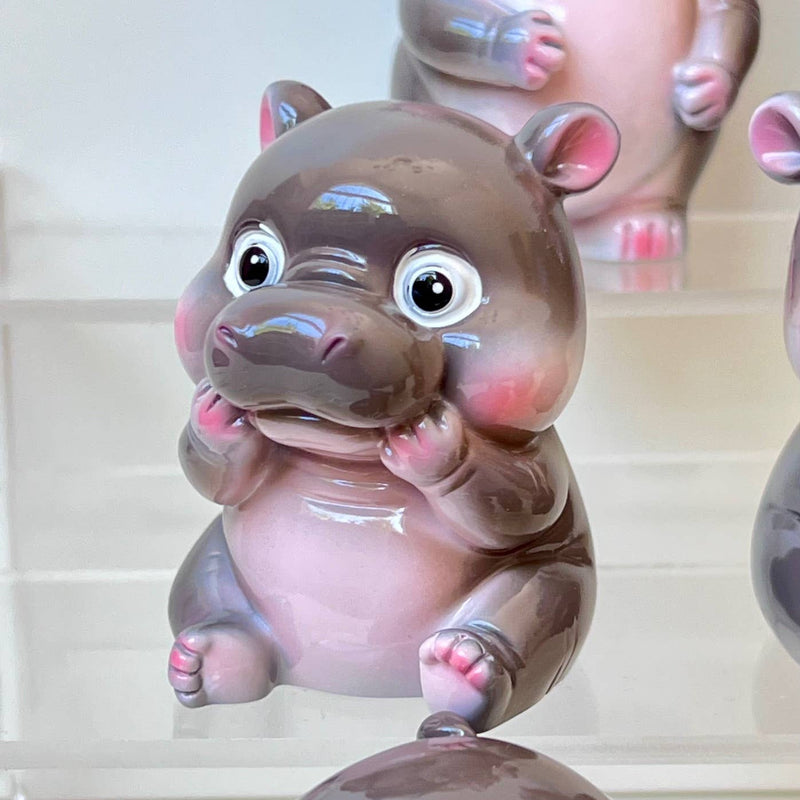 Chargez l'image dans la visionneuse de la galerie, BCmini - Moo Deng Hippo 1 Pc Blind Box
