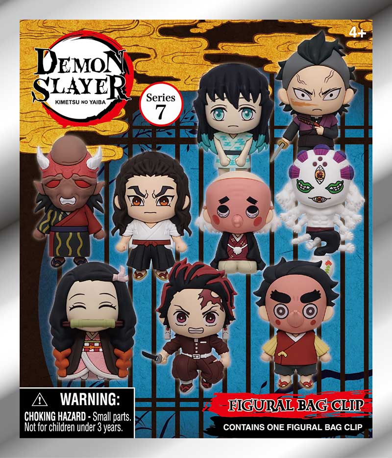 Load image into Gallery viewer, Demon Slayer Season 3 Series 7 - 3D Foam Bag Clip Blind Bag
