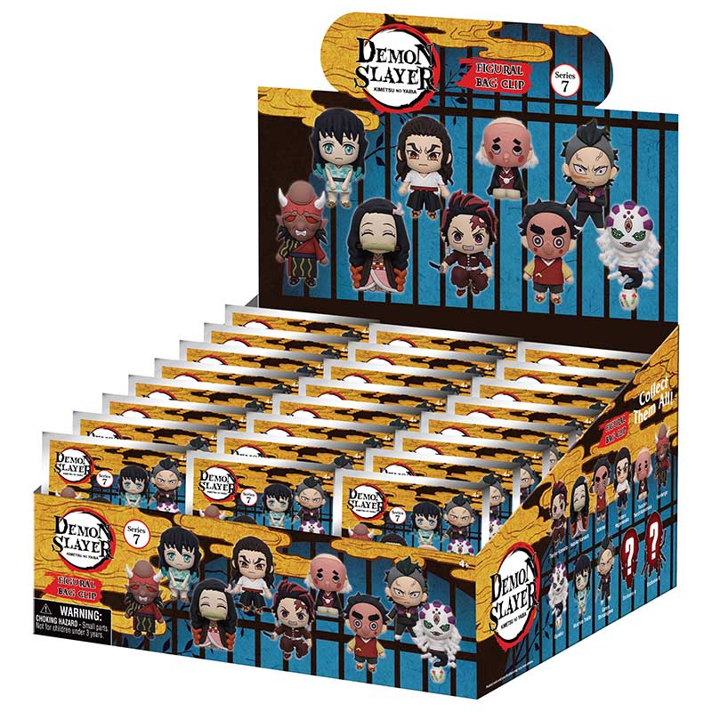 Load image into Gallery viewer, Demon Slayer Season 3 Series 7 - 3D Foam Bag Clip Blind Bag
