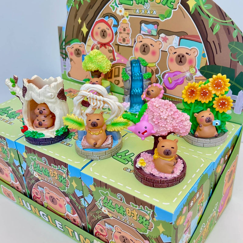 Cargue la imagen en el visor de la galería, BCmini Capybara - 1pc Forest Blind Box

