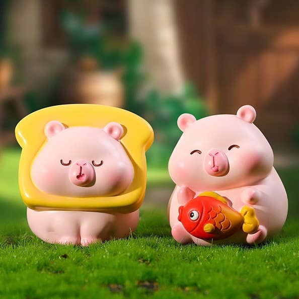Cargue la imagen en el visor de la galería, BCmini - Pink Capybara 1Pc Blind Box
