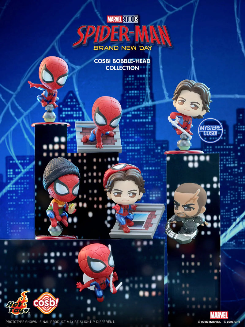 Chargez l'image dans la visionneuse de la galerie, Hot Toys Marvel Spider-Man - Brand New Day Cosbi 1Pc Mini Figure Blind Box
