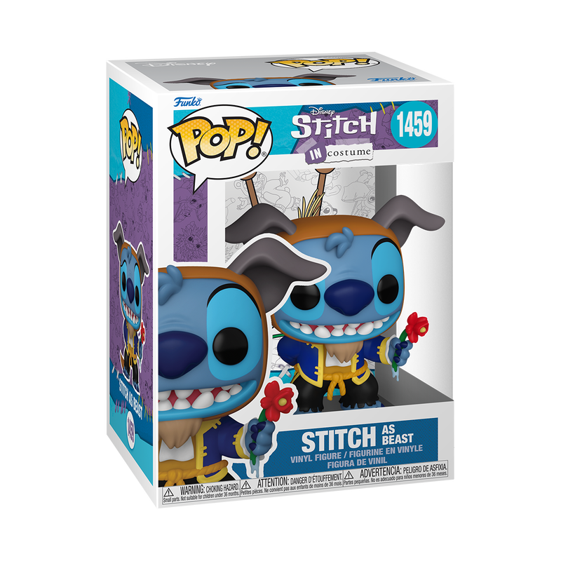 Chargez l&#39;image dans la visionneuse de la galerie, Funko POP! Disney - Stitch As Beast Vinyl Figure
