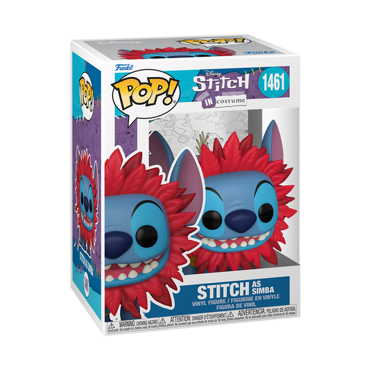 Funko POP! Disney - Stitch As Simba Vinyl Figure