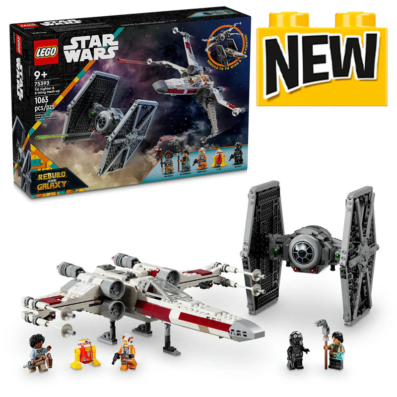 Cargue la imagen en el visor de la galería, Lego: Star Wars - TIE Fighter &amp; X-Wing Mash-up Figure
