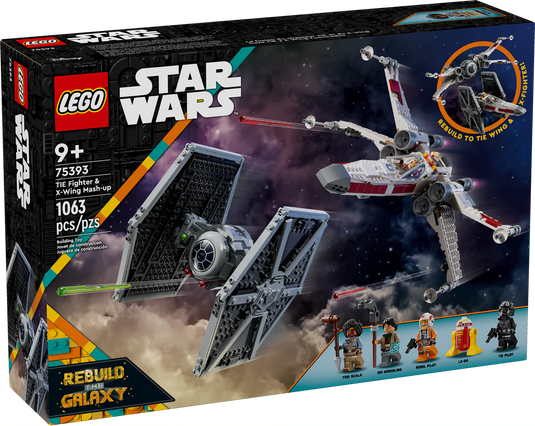 Lego: Star Wars - TIE Fighter & X-Wing Mash-up Figure